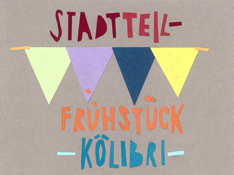 Schriftzug Stadtteilfrühstück