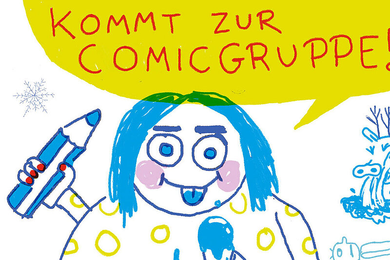 Comic-Zeichnung