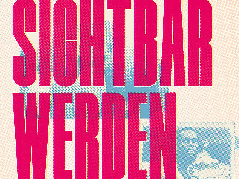 Ausschnitt vom Buchcover mit Schriftzug Sichtbar werden
