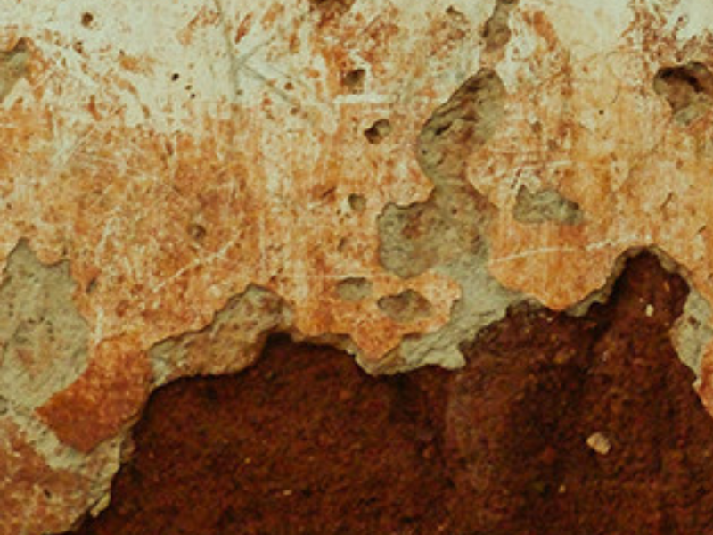 Foto von Metallstruktur im Rohzustand