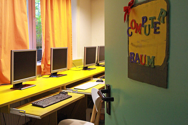 Blick in den Computerraum