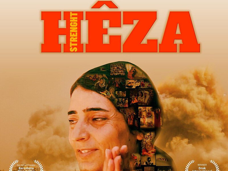 Filmplakat mit Titel und dem Portrait der Protoagonistin