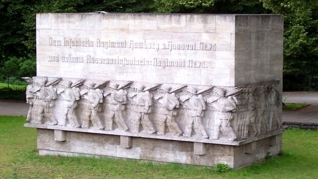 Faschismis in Vergangenheit und Gegenwart - der "Kriegsklotz" (Hamburg-Dammtor) Wikimedia